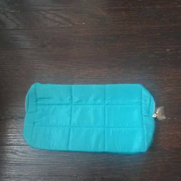 Kind Science Quilted Lined Makeup Bag • Teal - Picture 2 of 5